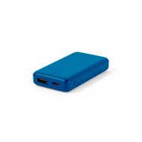 SHERYL. Power bank 4.000 mAh újrahasznosított ABS-ből (100% rABS) Kék