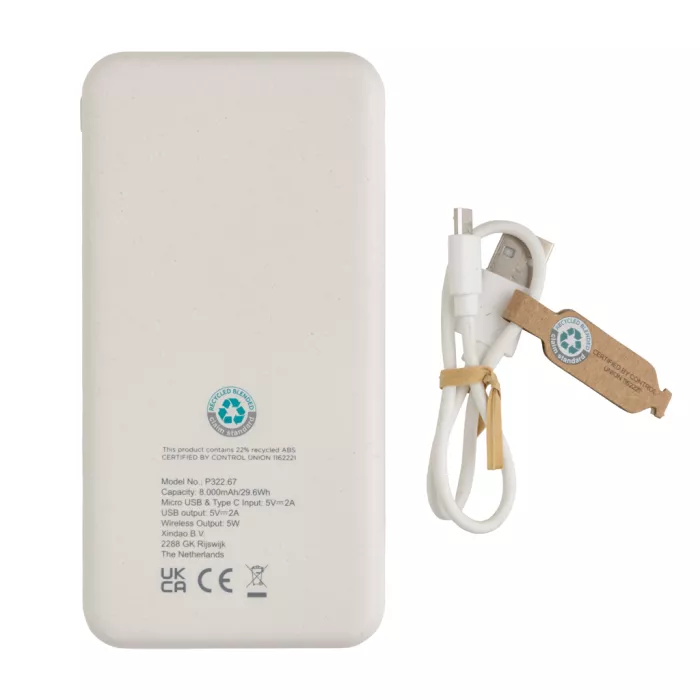 rsc-standard-ujrahasznositott-muanyag-powerbank-feher__738376