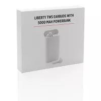 Liberty TWS fülhallgató 5000 mAh powerbankkel