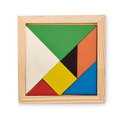 TANGRAM Tangram kirakó játék fából