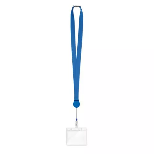 ZIP LANYARD Nyakpánt kihúzható tartóval