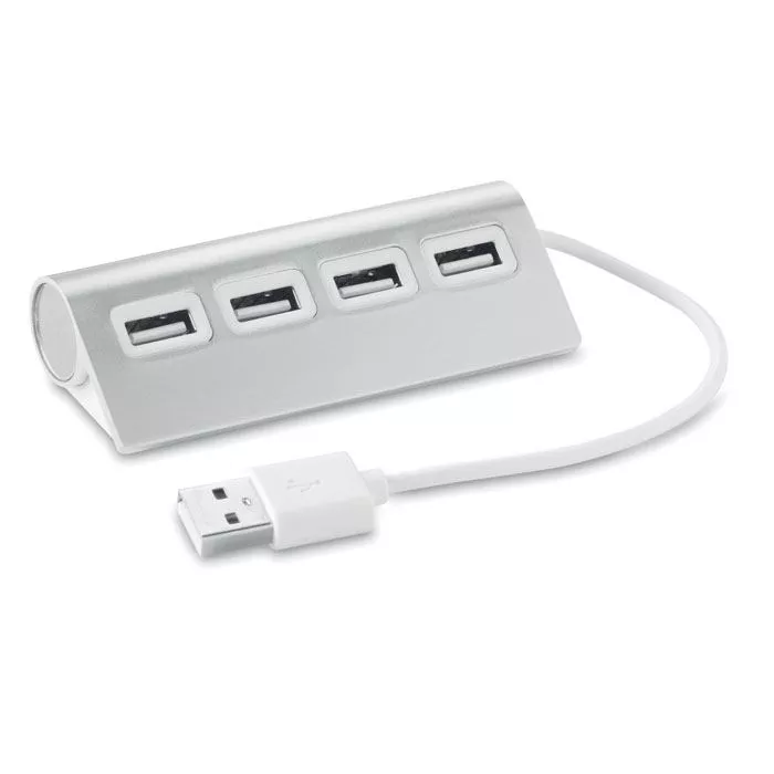 ALUHUB-4-portos-USB-eloszto-vilagos-szurke__631851