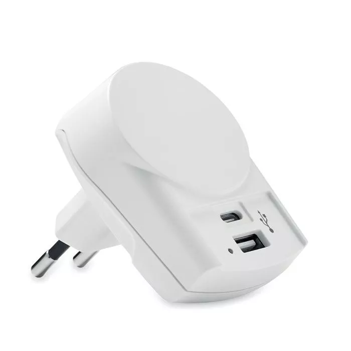 EURO-USB-CHARGER-A-C-Skross-Europa-USB-tolto-AC-feher__630349