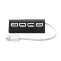 ALUHUB 4 portos USB elosztó