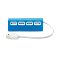 ALUHUB 4 portos USB elosztó