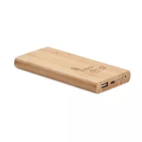 ARENA C 6000 mAh bambusz powerbank