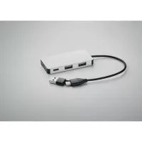 HUB-C 3 portos USB hub, 20 cm kábel