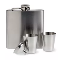 SLIMMY FLASK SET Laposüveg poharakkal