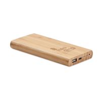 ARENA C 6000 mAh bambusz powerbank 