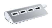 Wudge USB hub ezüst