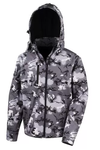 Camo TX Performance Hooded Softshell