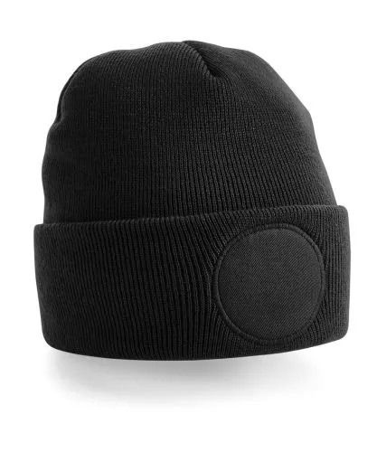 Circular Patch Beanie