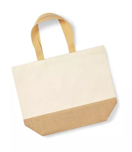 Jute Base Canvas Tote XL