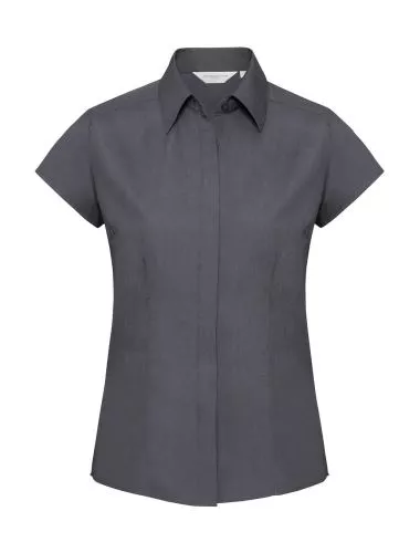 Ladies` Fitted Poplin Shirt