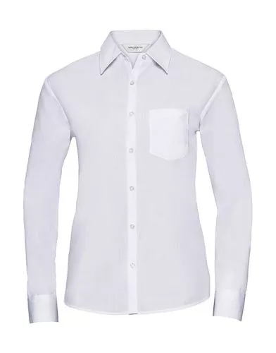 Ladies` LS Poplin Shirt