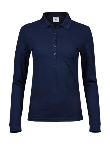 Ladies Luxury LS Stretch Polo