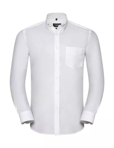 Men`s LS Tailored Button-Down Oxford Shirt