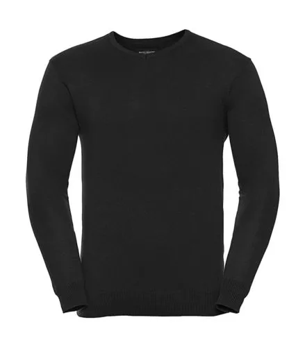 Men`s V-Neck Knitted Pullover