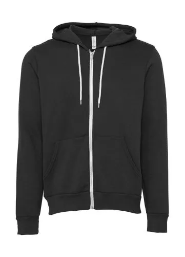 Unisex Poly-Cotton Full Zip Hoodie