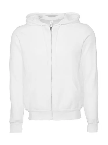 Unisex Poly-Cotton Full Zip Hoodie