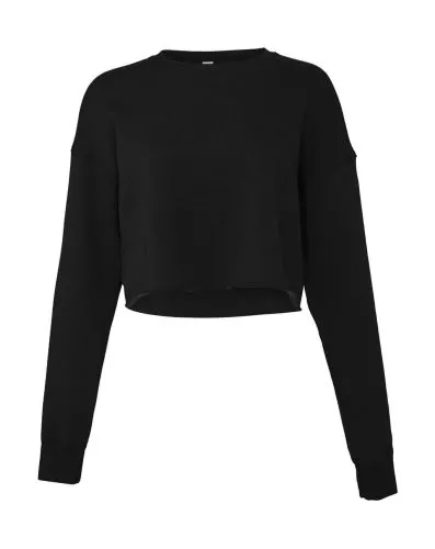 Women`s Cropped Crew Fleece