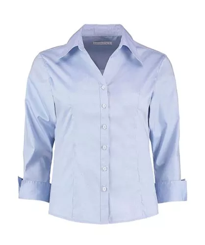 Women`s Tailored Fit Premium Oxford 3/4 Shirt