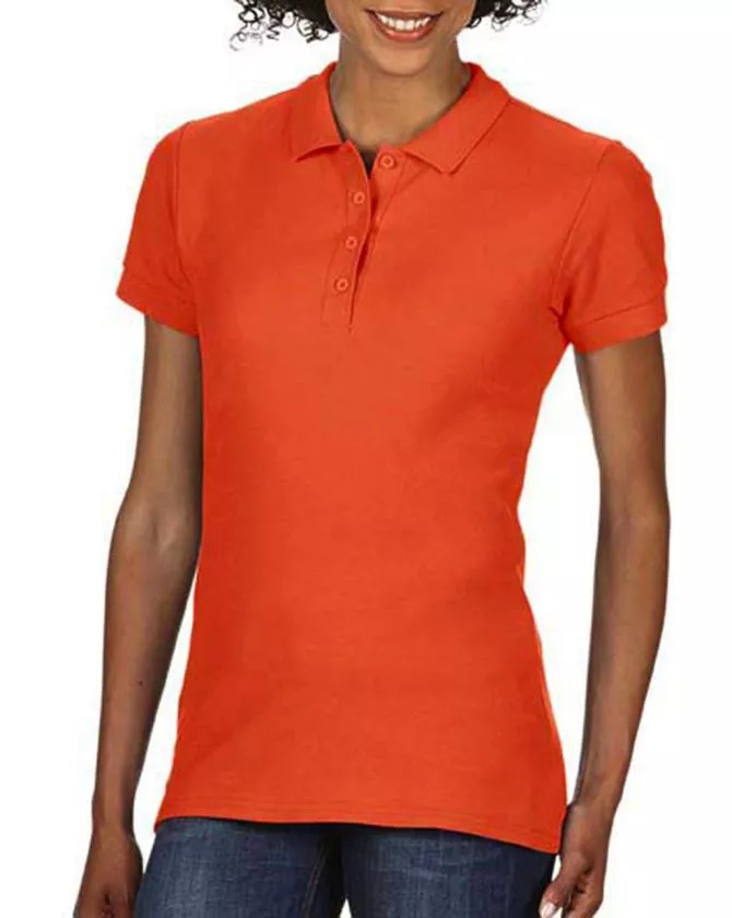 softstyle-ladies-double-pique-polo-narancssarga__439525