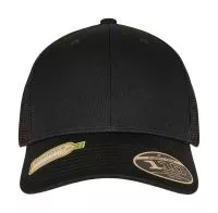 110 Recycled Alpha Shape Trucker Black