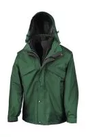 3-in-1 Jacket with Fleece Bottle Green