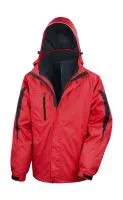 3-in-1 Journey Jacket Red/Black