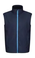 Ablaze Printable Softshell Bodywarmer Navy/French Blue