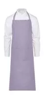 AMSTERDAM Bib Apron with Pocket Lavender