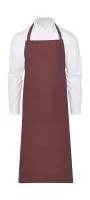 AMSTERDAM Bib Apron with Pocket Terracotta