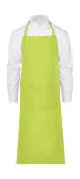 AMSTERDAM Bib Apron with Pocket Lime