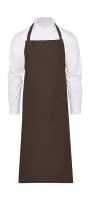 AMSTERDAM Bib Apron with Pocket Barna