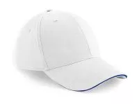 Athleisure 6 Panel Cap White/Bright Royal