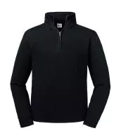 Authentic 1/4 Zip Sweat Black