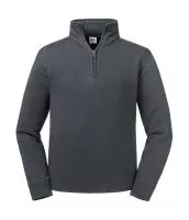 Authentic 1/4 Zip Sweat Szürke