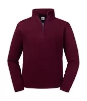 Authentic 1/4 Zip Sweat Burgundy