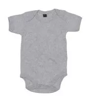 Baby Bodysuit Heather Grey Melange