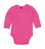 Baby long Sleeve Bodysuit Fuchsia