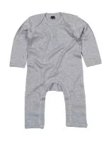 Baby Rompasuit Heather Grey Melange