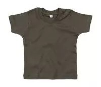 Baby T-Shirt Light Olive Organic