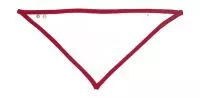 Bandana Bib White/Red