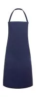 Basic Bib Apron Pinafore Dark Blue