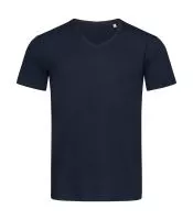 Ben V-neck Marina Blue