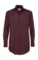 Black Tie LSL/men Shirt Luxurious Red