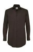 Black Tie LSL/men Shirt Coffee Bean