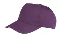 Boston 5-Panel Printers Cap Lila