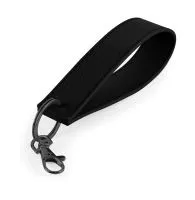 Boutique Wristlet Keyring Black/Black